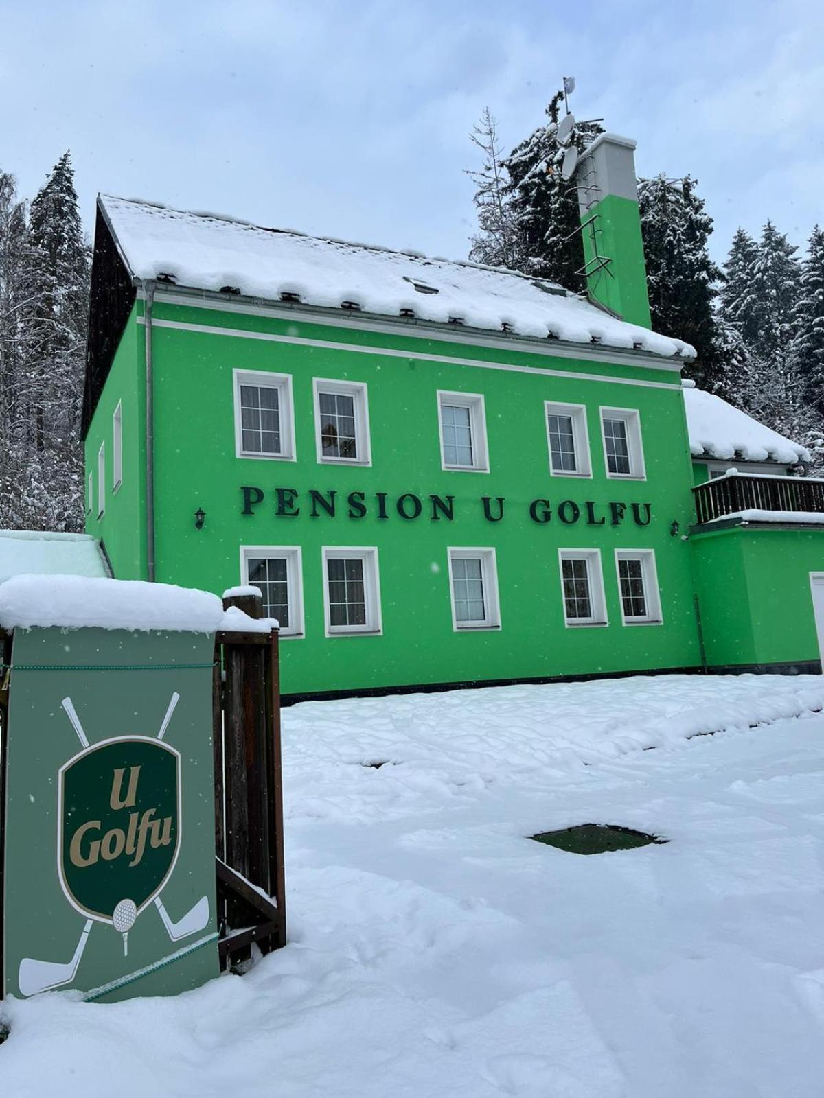 Pension U Golfu Cihelny Karlovy Vary Exterior foto