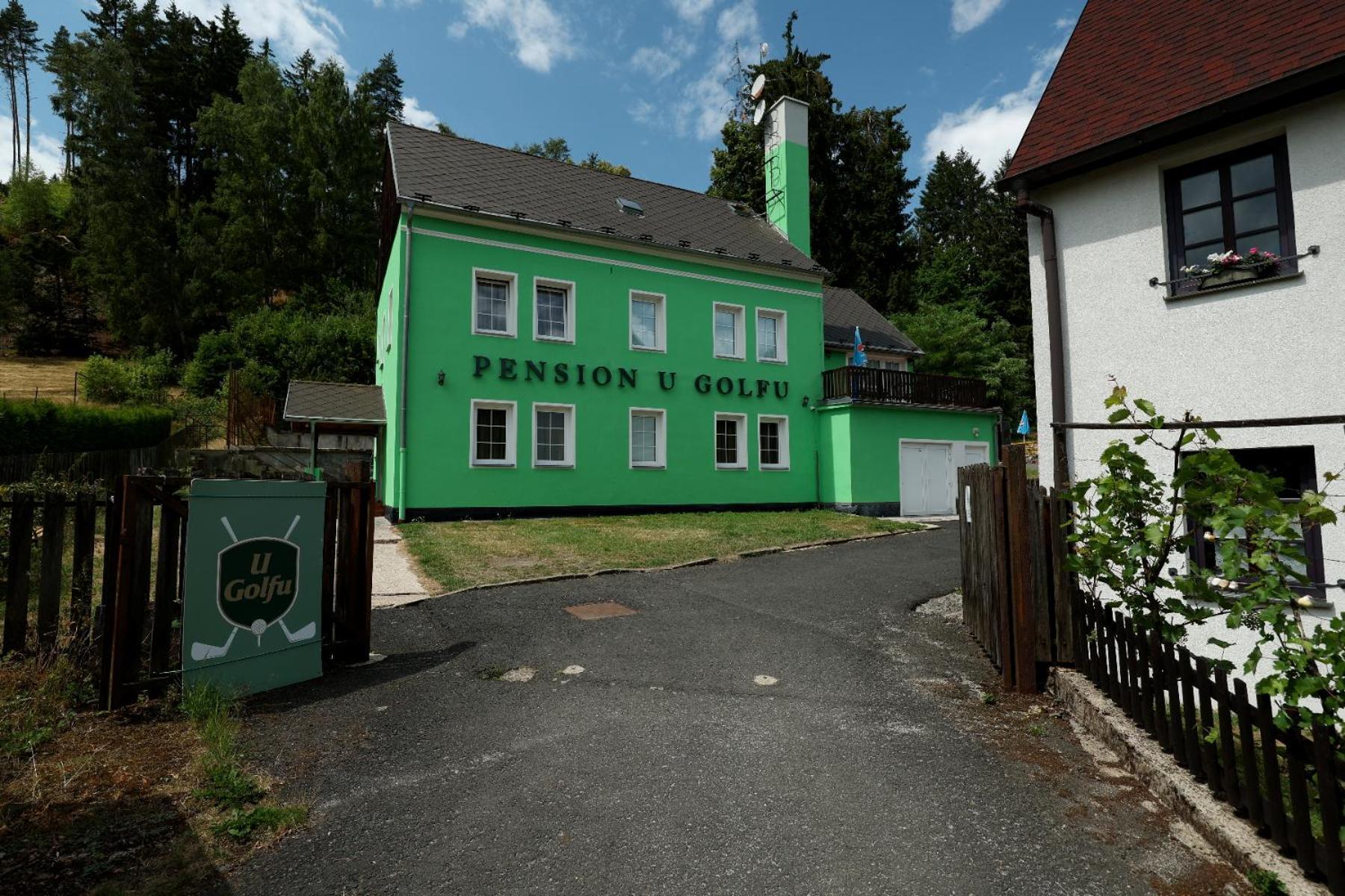 Pension U Golfu Cihelny Karlovy Vary Exterior foto